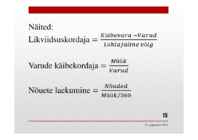 Finantssuhtarvud kaasajal #15