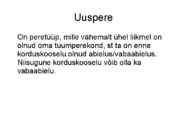Perekonna tüübid #7