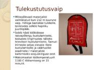 Esmased tulekustutusvahendid #15