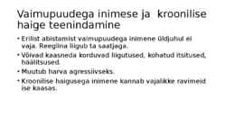 Erinevad kliendirühmad-Raskete ja erivajadustega klientide teenindamine #5