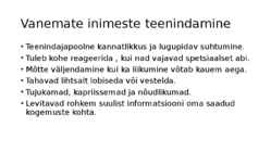 Erinevad kliendirühmad-Raskete ja erivajadustega klientide teenindamine #7