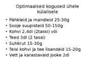 Kohvipausid-Kohvi- või teevastuvõtt selvelauaga #11