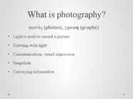 Photography #2