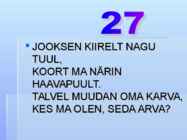 Viktoriin #28