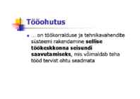 Töökeskkond-töökoht-töövahend #6