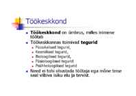 Töökeskkond-töökoht-töövahend #7
