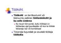 Töökeskkond-töökoht-töövahend #8