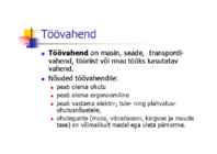 Töökeskkond-töökoht-töövahend #9