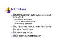 Töökeskkonna ohutegurid #5