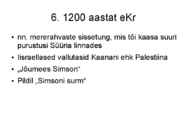 Vana testament – Juutide ajalooallikana #12