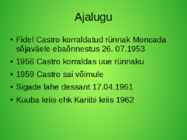 Kuuba ajalugu #13