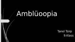 Amblüoopia