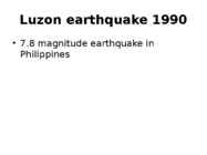 EARTHQUAKES #4