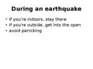 EARTHQUAKES #6