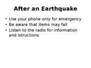 EARTHQUAKES #7