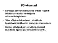 Tõstuk ja robootika #4