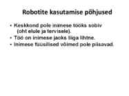 Tõstuk ja robootika #5