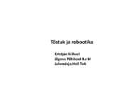 Tõstuk ja robootika