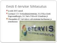 E-tervis #13