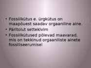 Fossiilsete kütuste tarbimine #2