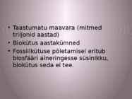 Fossiilsete kütuste tarbimine #4