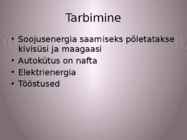 Fossiilsete kütuste tarbimine #8