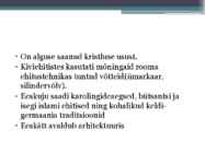 ROMAANI STIIL #2