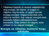 MASS JA ENERGIA #3