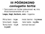 Ladina keele III käändkond #5