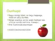 Viinhape ja õunhape #5