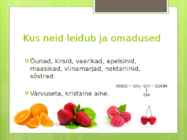 Viinhape ja õunhape #6