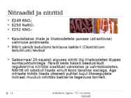 Toiduainete keemia #11