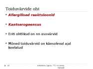 Toiduainete keemia #18