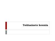 Toiduainete keemia