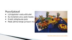 Selvelauast puuviljalauani #5
