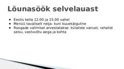 Selvelauast puuviljalauani #10