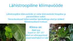 Lähistroopiline kliimavööde #2