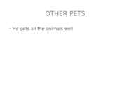 MY PET #12