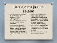 Eesti popmuusika muusika ajalugu sajandi jooksul #13