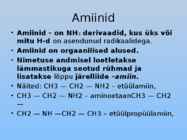 Orgaaniliste ainete põhiklassid ja nende iseloomulikud tunnused #17