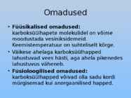 Orgaaniliste ainete põhiklassid ja nende iseloomulikud tunnused #37