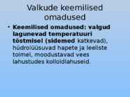 Orgaaniliste ainete põhiklassid ja nende iseloomulikud tunnused #52