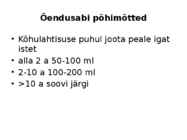 Kõhulahtisus #11
