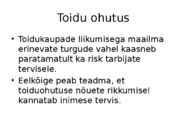 Toidu ohutus #2