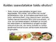 Toidu ohutus #3