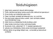 Toidu ohutus #4