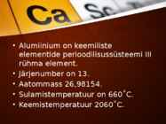 Metall-alumiinium #3