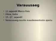 Suured maadeavastused #2