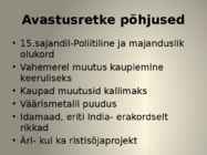 Suured maadeavastused #3