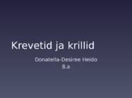 Krevetid ja krillid